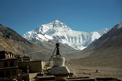 18 Everest North Face and Rongbuk Monastery Tibet.jpg